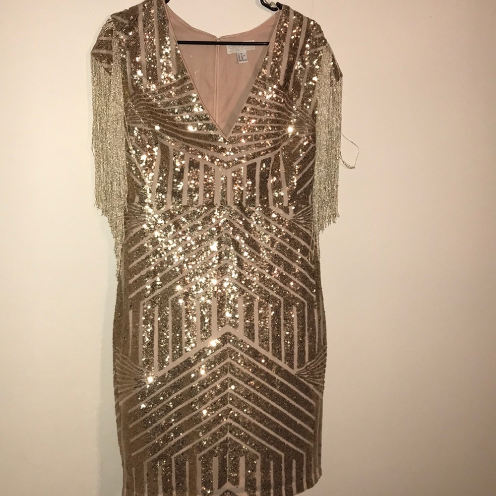 Gold Dress